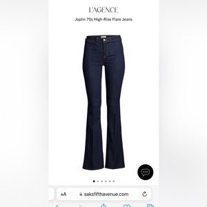 L’agence Joplin Flared jeans sz 29